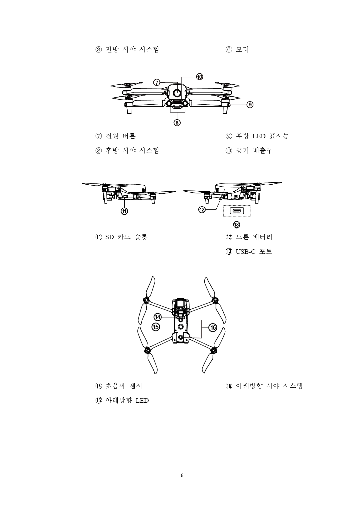 오텔 드론 에보 라이트 시리즈 ;Autel Drone Evo Lite Series 사용자 매뉴얼 덕유항공