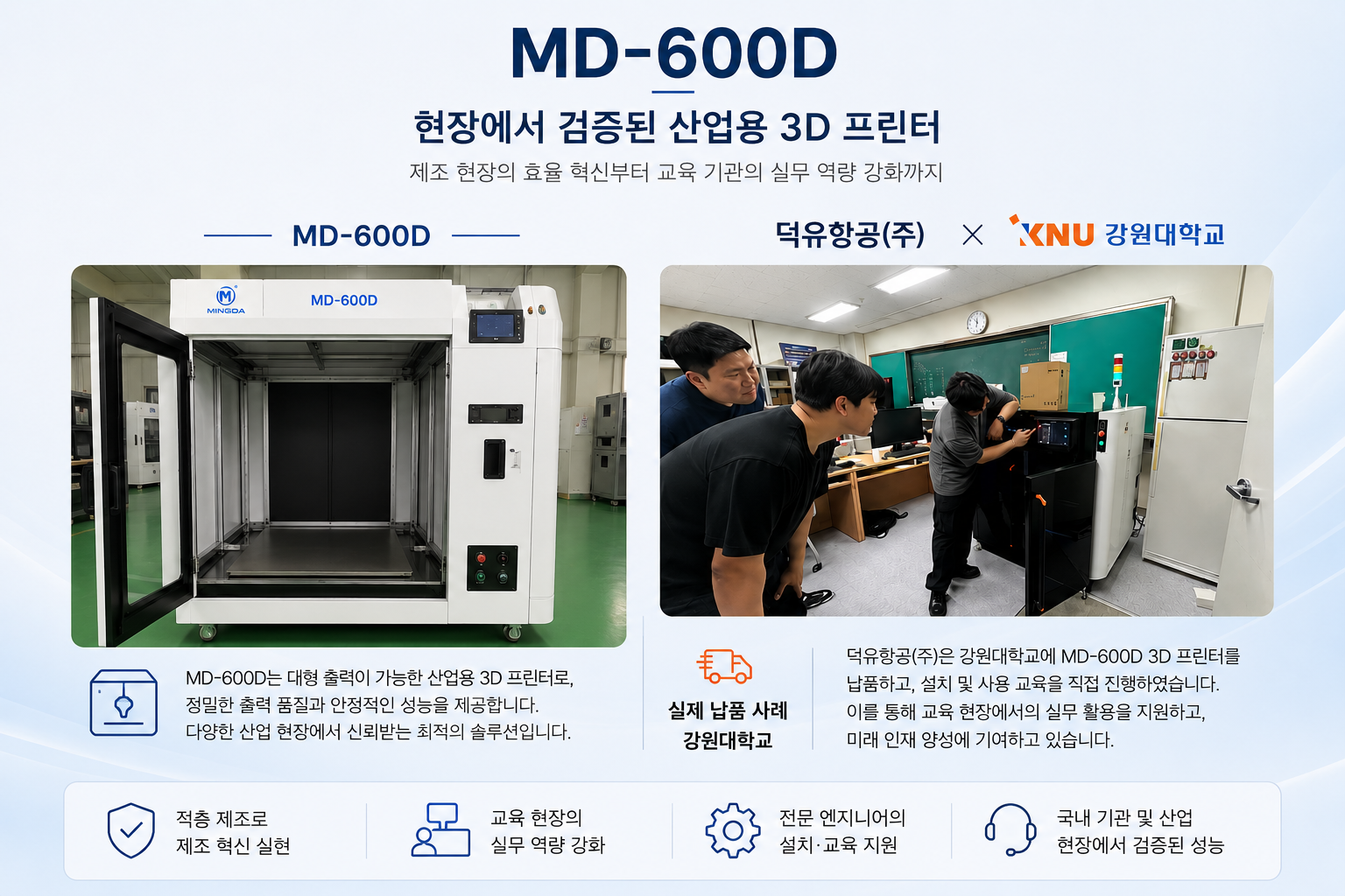 밍다 MD-1000 Pro+ 초대형 산업용 3D프린터,Mingda MD-1000 Pro+ 판매 배송 설치 덕유항공