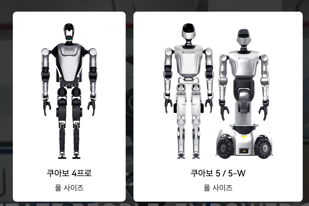 Leju Robot 휴머노이드 로봇 쿠아보 4 프로