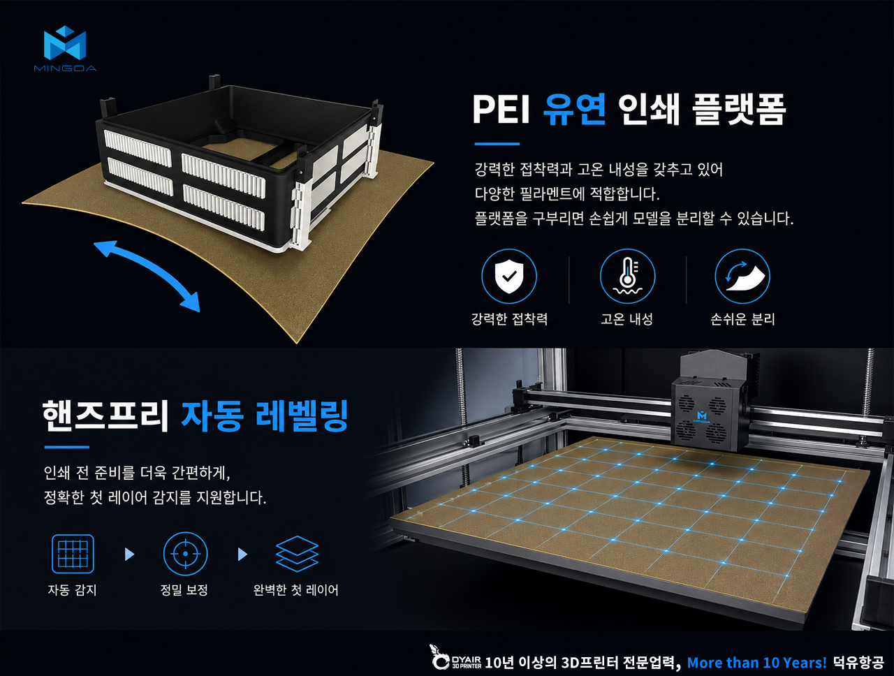 MINGDA MD-600D 스펙