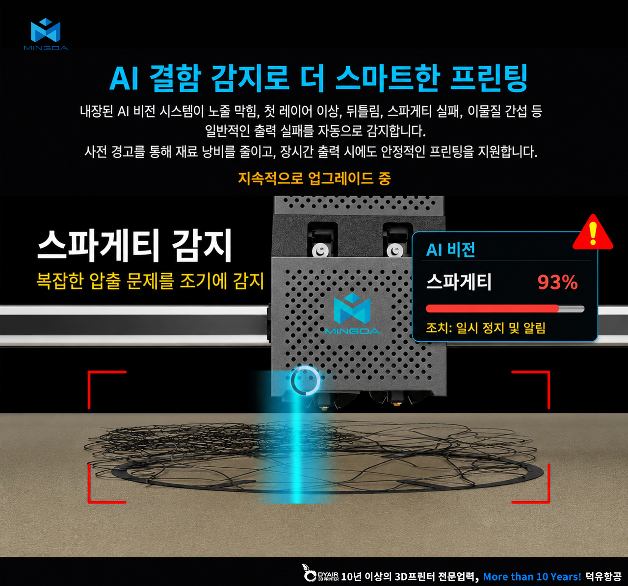 MINGDA MD1000D Ultra 3D프린터 상세사양 스펙